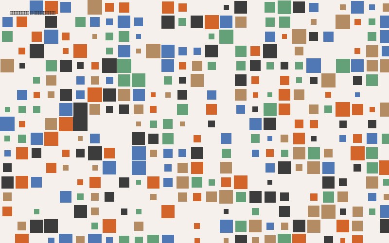 Art Blocks Fidenza generative art