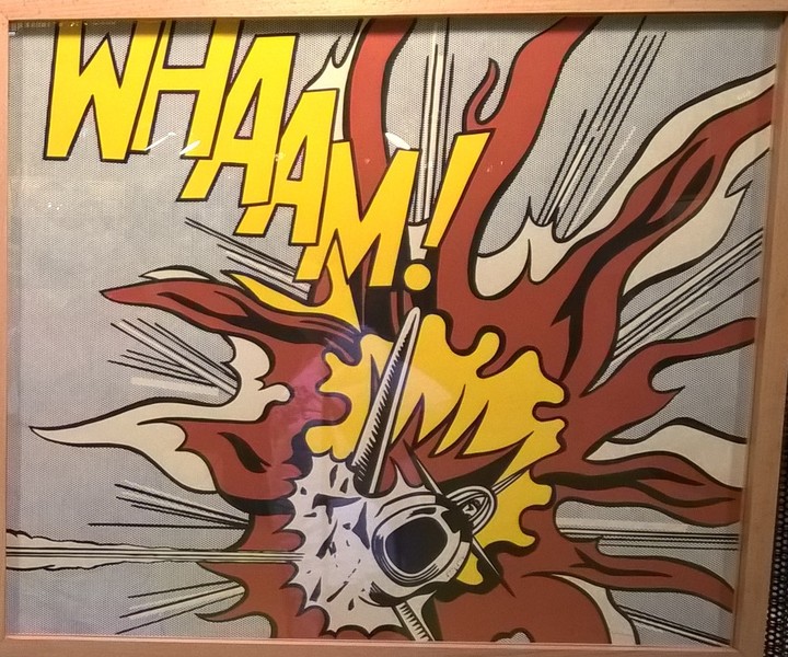 Roy Lichtenstein 'Whaam!' — 1963年、ロンドン・テート・モダン所蔵