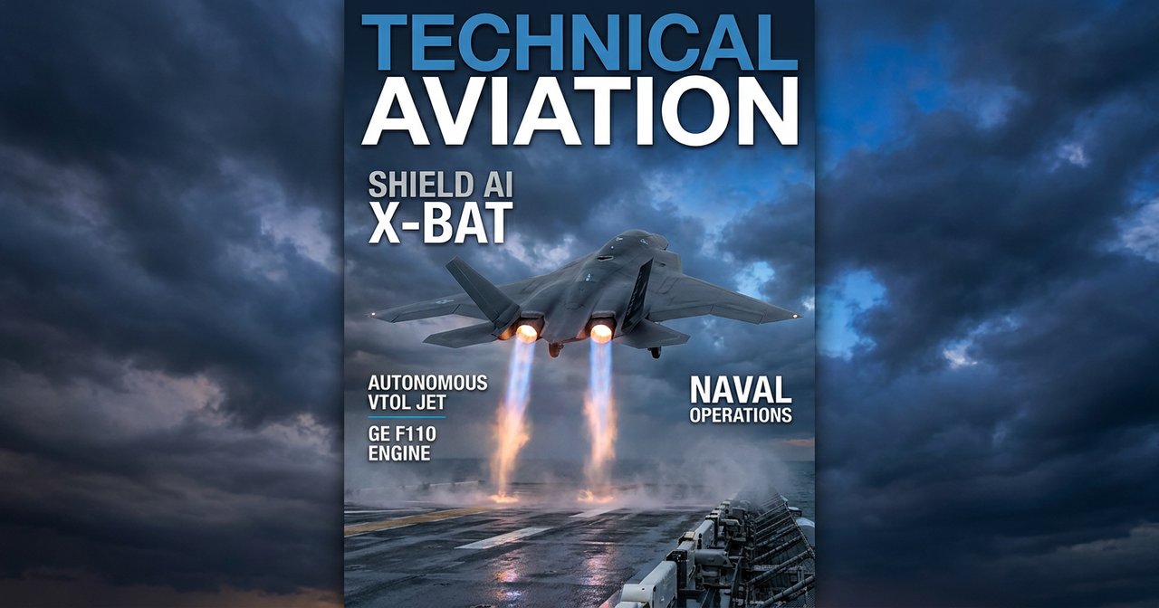 X-BAT：滑走路不要のジェット戦闘ドローン——Shield AIが示す航空戦力のパラダイムシフト
